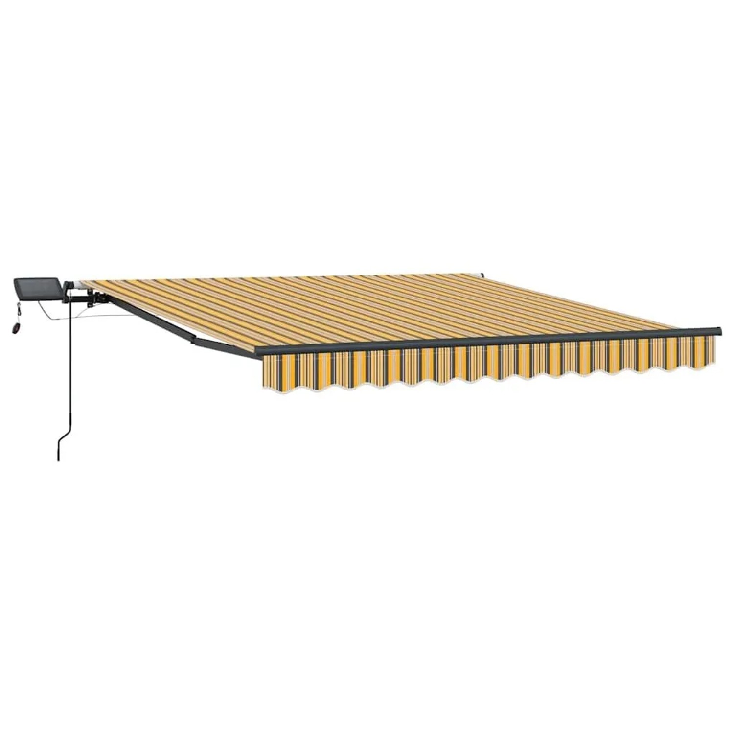 vidaXL Einziehbare Markise Mehrfarbig 300 x 250 cm Stoff 3330020 günstig online kaufen