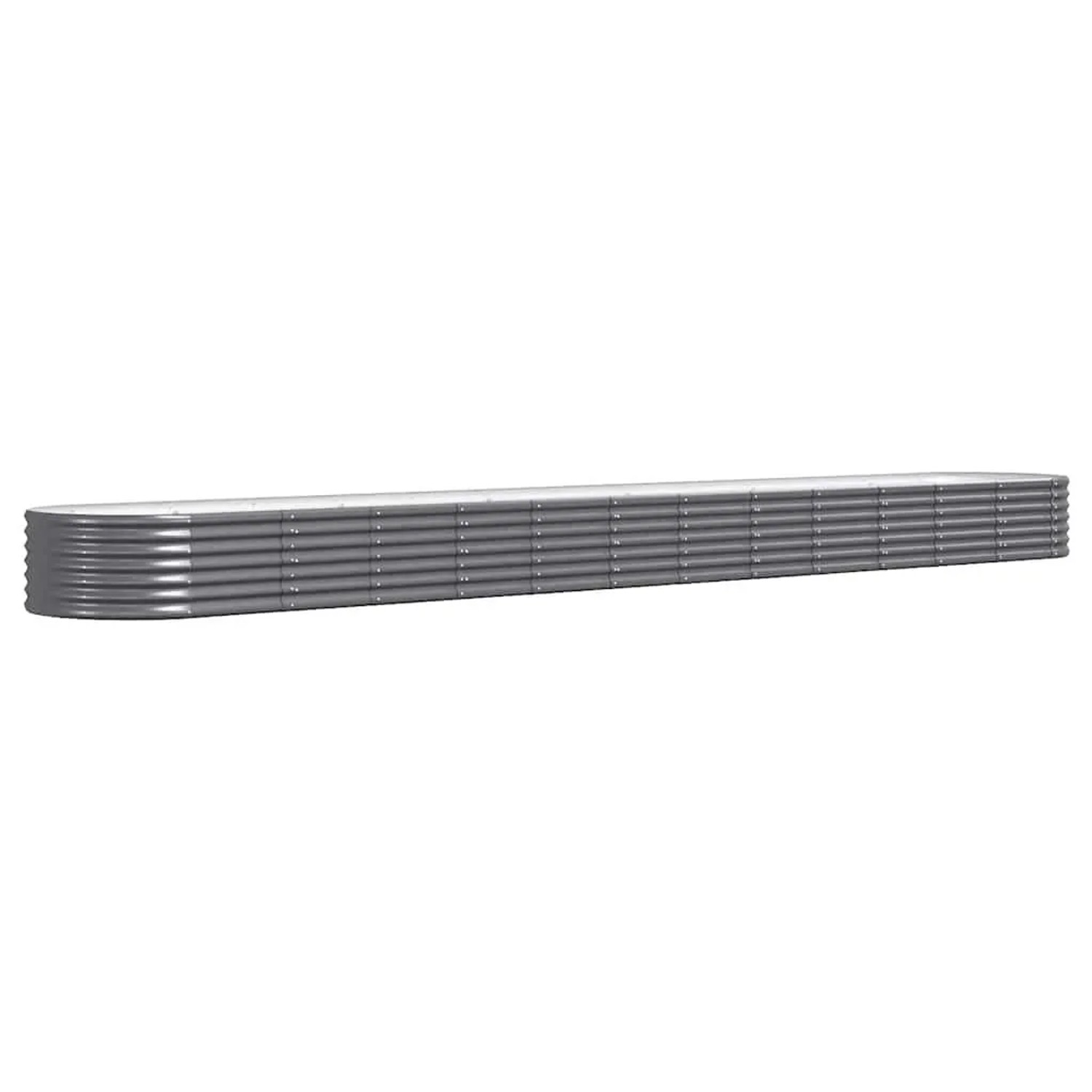 Furnicato Hochbeet Verzinkter Stahl 512x80x36 Cm Anthrazit