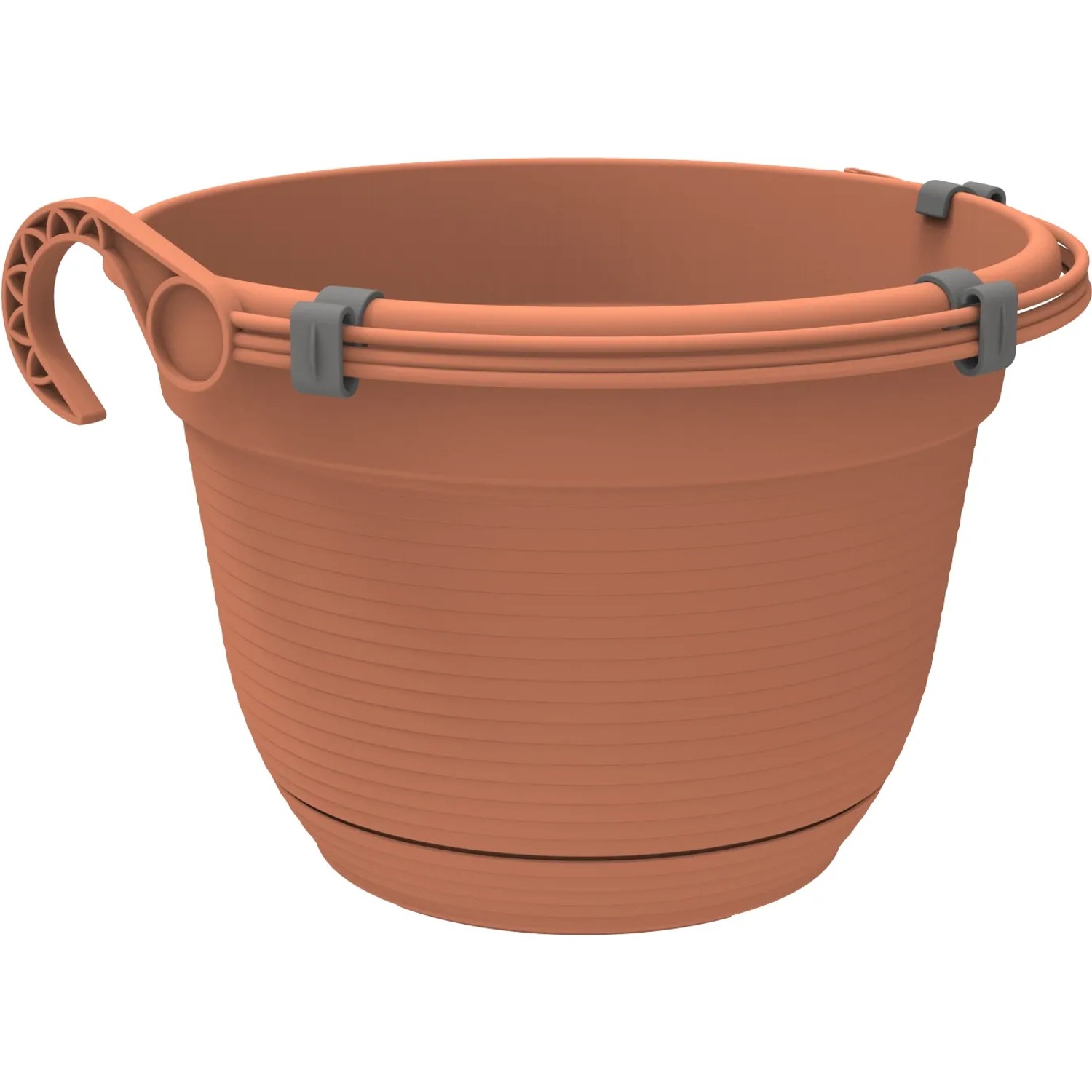Ebertsankey Hängeampel Original Ø 26 cm x 18 cm Terrakotta