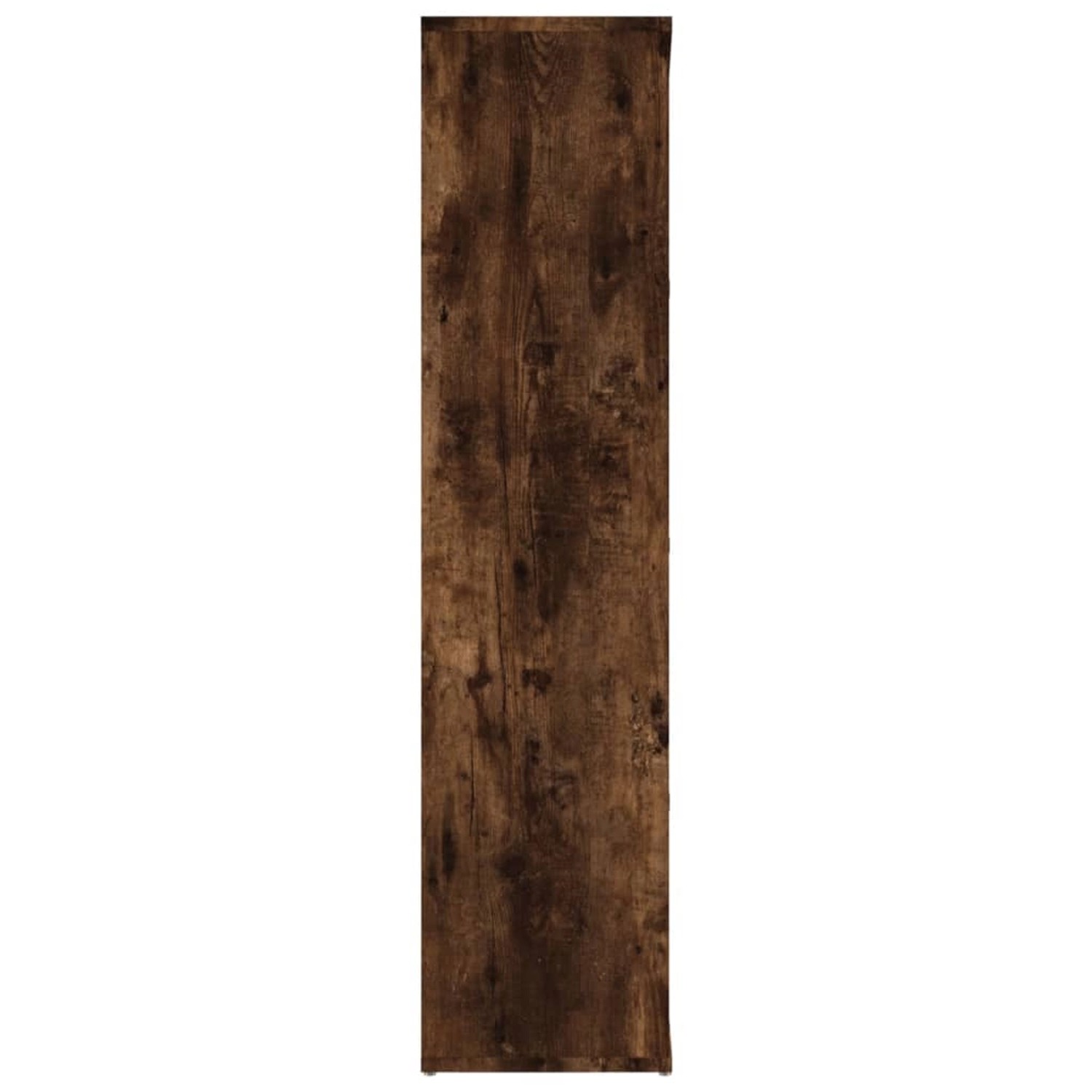 VidaXL Bücherregal, Räuchereiche, 50x25x106 cm, Holzwerkstoff, Wandregal.