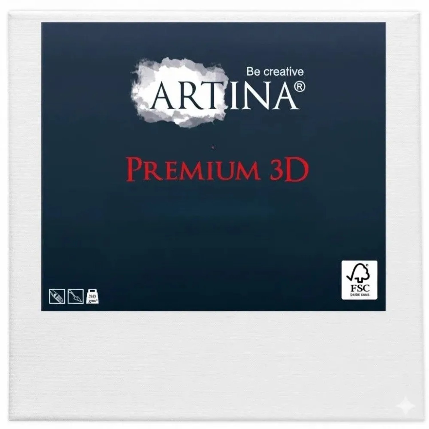 Artina Keilrahmen Leinwand Premium 3D 20x30cm 380 g/m²