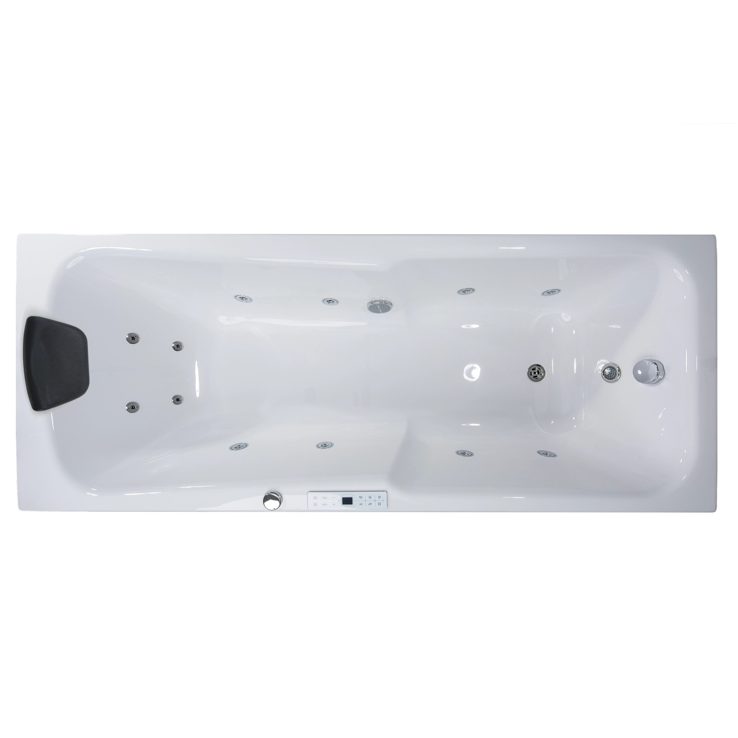 Basera® Indoor Whirlpool Badewanne Bali Premium 190 x 75 cm