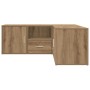 vidaXL Eckregal Artisan-Eiche 200x40x45 cm Holzwerkstoff 3307836_9