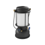 Schwarze Petromax LED-Laterne PX-LM500 für Camping mit 160h Leuchtdauer.