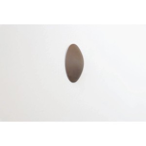 Brauner, selbstklebender vasalat Wand-Türstopper, Ø 60 mm, aus Kunststoff. Schützt Wände und Türen.