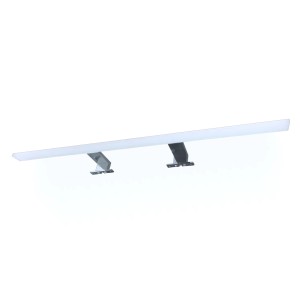 Kalb LED Badleuchte, 80cm, Chrom, 4000K, zur Montage an Spiegel, Schrank oder Wand.