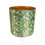 QAZQA Stehleuchte Gold   Messing mit Veloursschirm Pfau 40 40 cm Parte_6