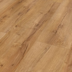 Classen Laminat 8 mm, wasserfest, Eiche hell natur, Holzoptik. Laminatboden für Innenräume.