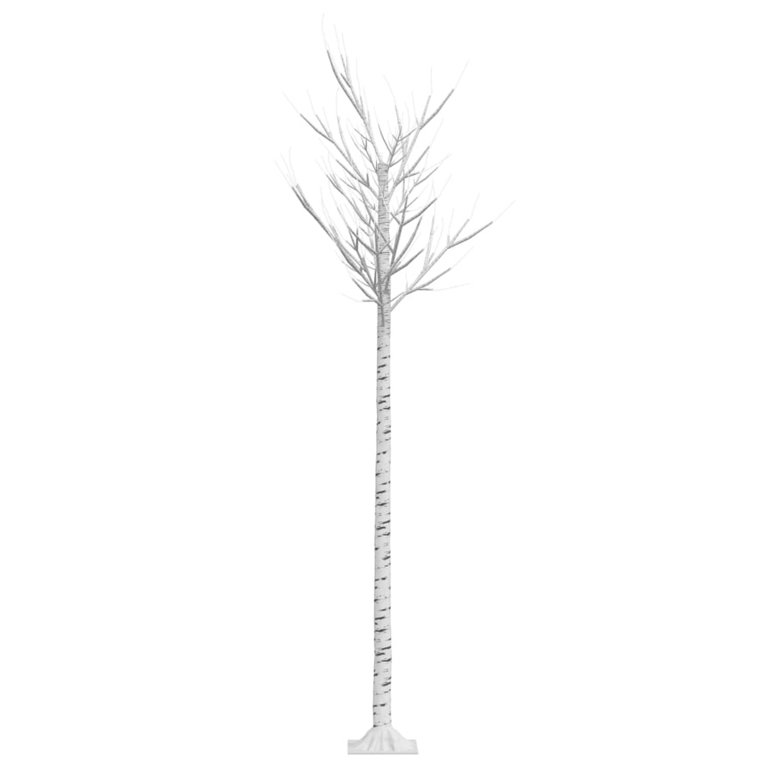 Thumbnail - vidaXL Weihnachtsbaum 200 LEDs 2,2 m Blau Weide Indoor Outdoor