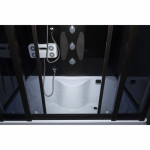 Kerra Hydromassagekabine XL 1210 x 810 mm mit Duschwanne