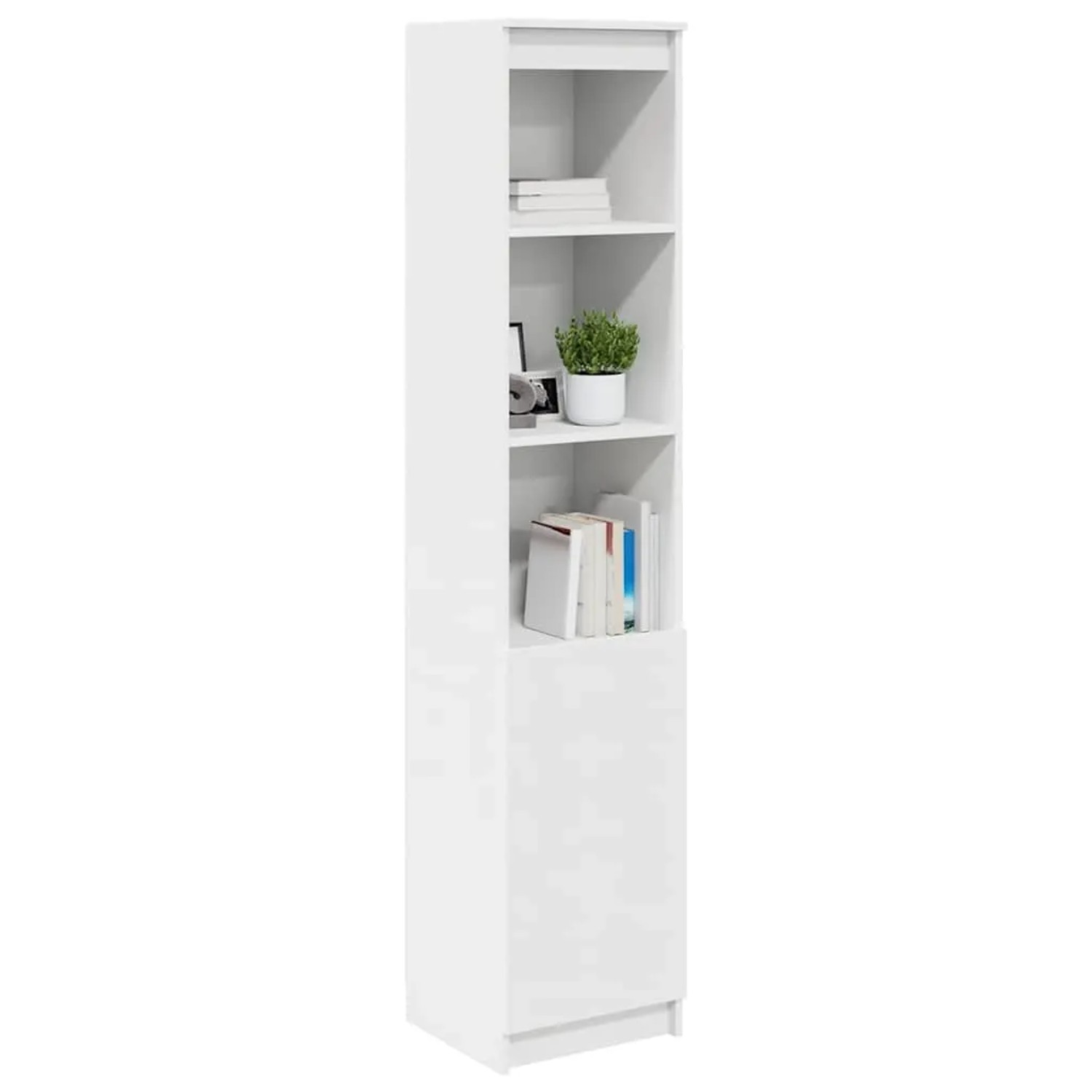 vidaXL Highboard Weiß 37,5x35x180 cm Holzwerkstoff 861670_4