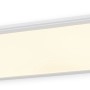 Weißes Näve LED-Panel Alegre 59,5 cm mit Halterung, leuchtend.