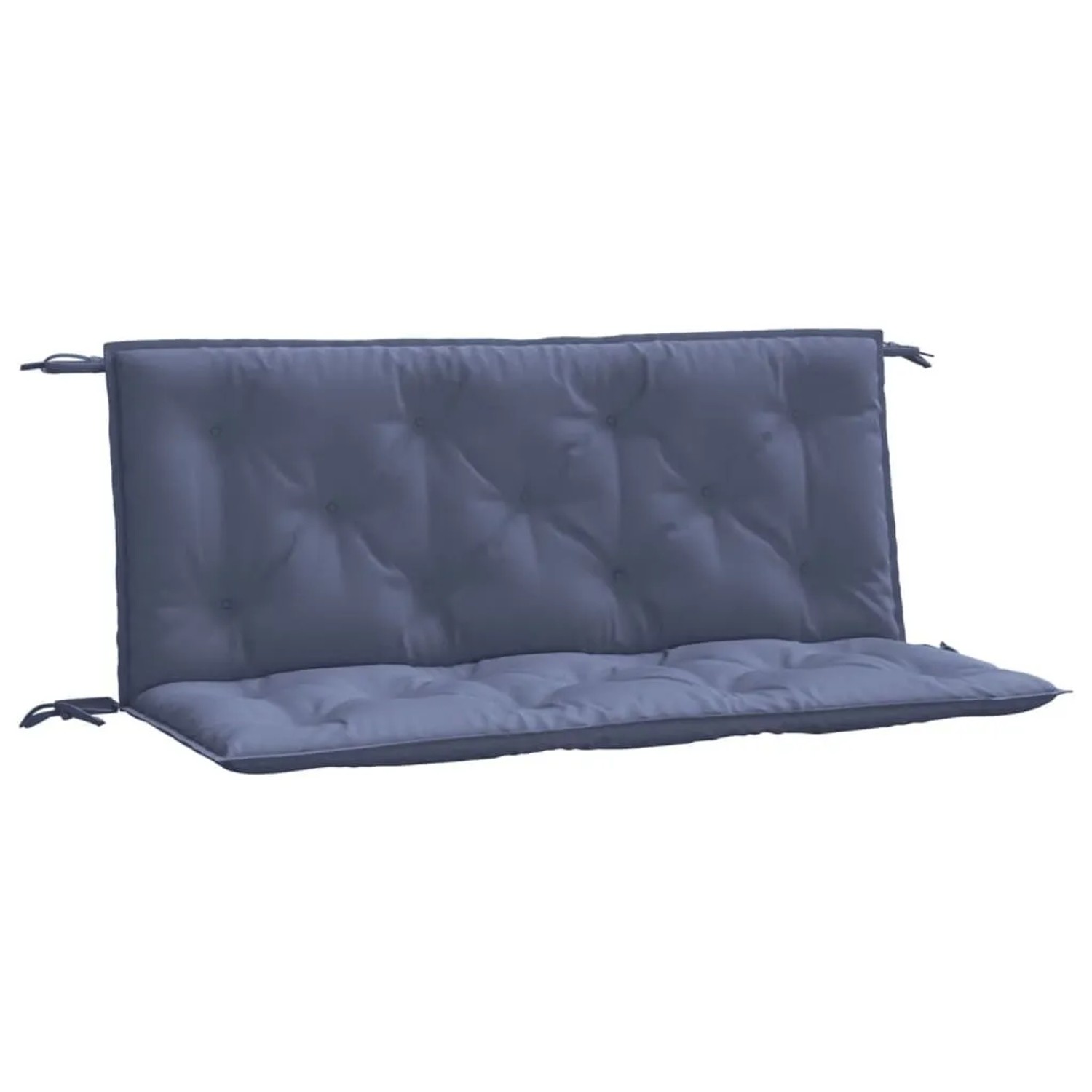 vidaXL Gartenbank-Auflagen 2 Stk Marineblau 120x50x7 cm Oxford-Gewebe 37906 günstig online kaufen