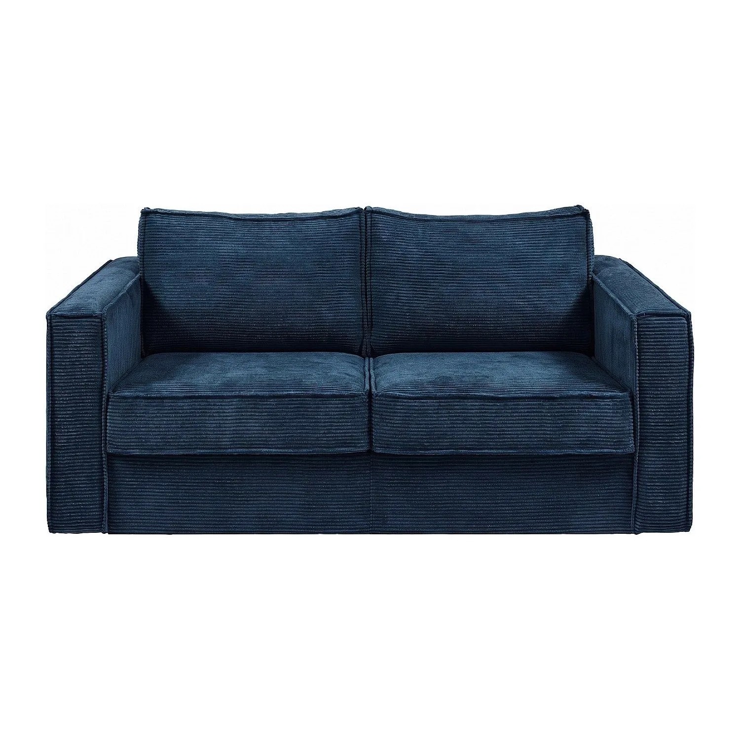 Vente-unique Schlafsofa Loreto Marineblau 202 cm