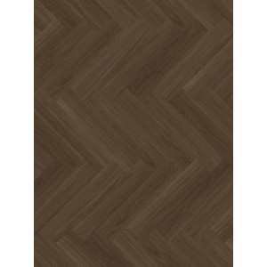 Parador Vinylboden Trendtime 3, Oxford Eiche dunkelbraun, Fischgrätmuster.