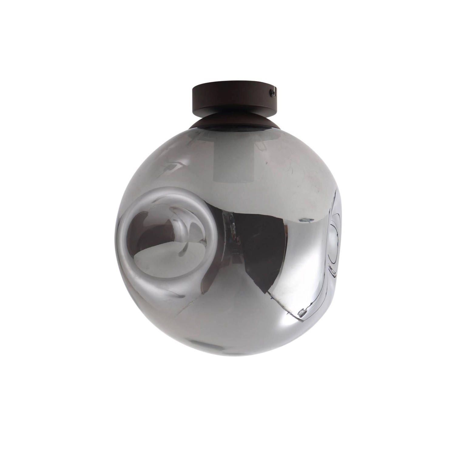Lindby Deckenlampe Valentina 10019848 Design Modern in Alu aus Glas 1-flamm günstig online kaufen