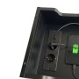 Relaxdays Beistelltisch MDF Eisen Schwarz Mit Steckdose 60 cm x 60 cm x 31,5 cm_4