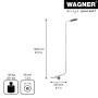 Wagner Möbelheber mit Hebeschaufel, Tragkraft 150 kg, 102 cm hoch. Transporthilfe für Möbel.