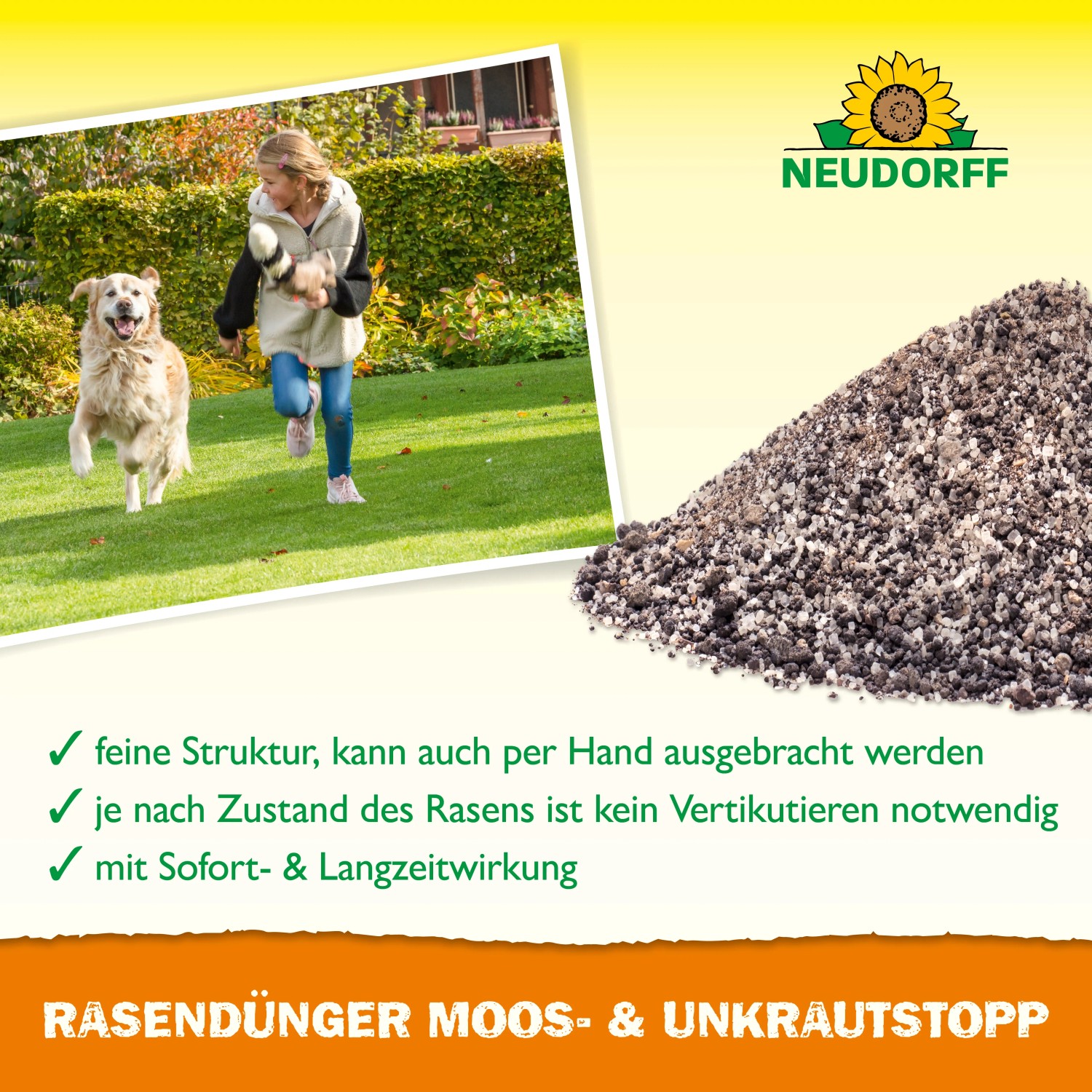 Neudorff Rasendnger mit Unkraut- & Moosvernichter 2,5 kg kaufen bei OBI
