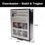 Schwarzer CCLIFE Gewindereparatur Satz M5-M14 in stabiler Metallbox, verpackt. Maße: 15.5x12.5x3.3cm.
