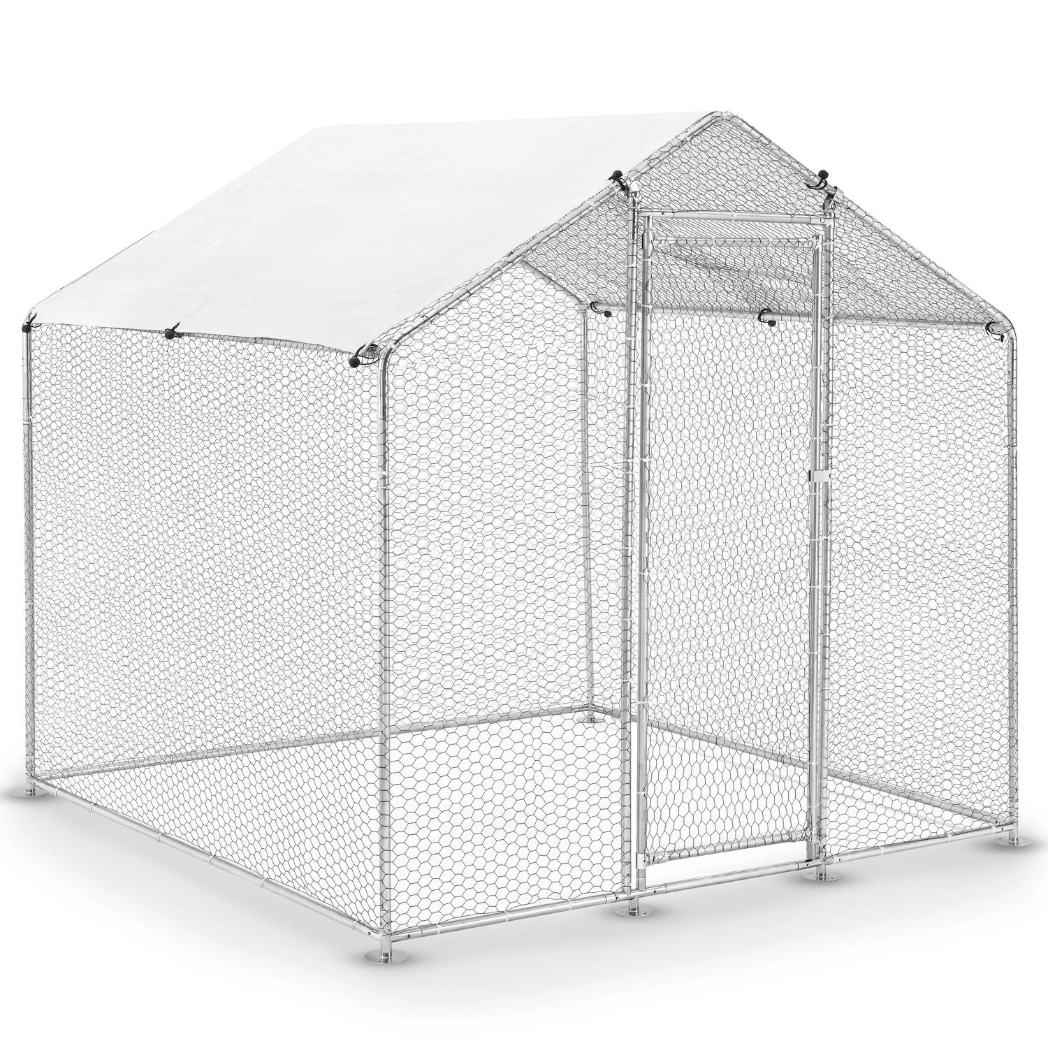 Juskys Freilaufgehege HLS25T 2x2x2m