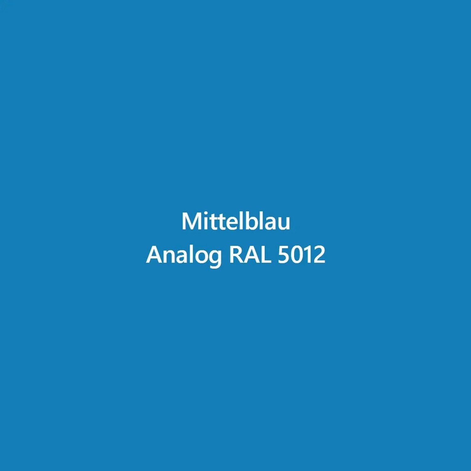 Contura Bootslack Mittelblau RAL 5012. Farbfläche in Mittelblau für Boote, Metall, Holz.