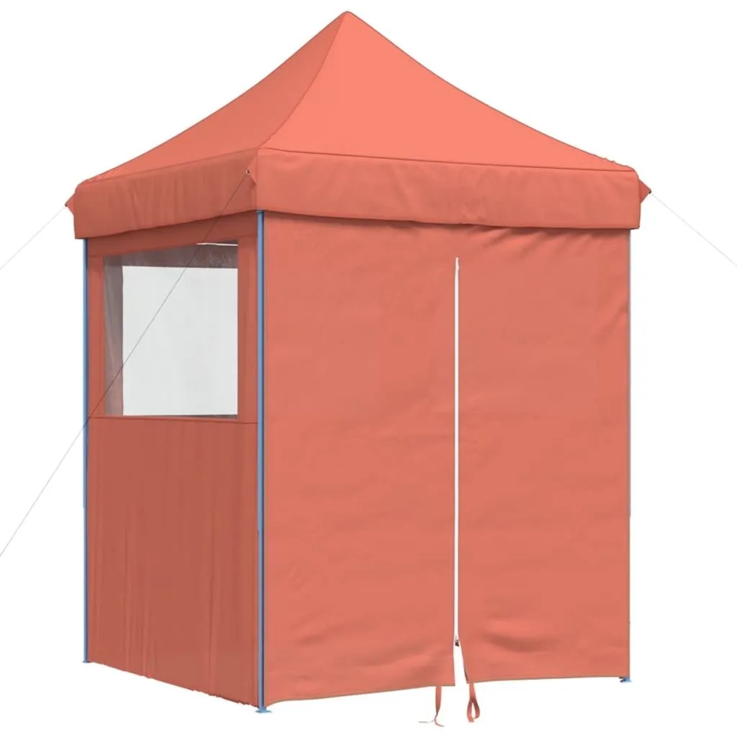 vidaXL Partyzelt Faltbar Pop-Up mit 4 Seitenteilen Terrakottarot 4005005