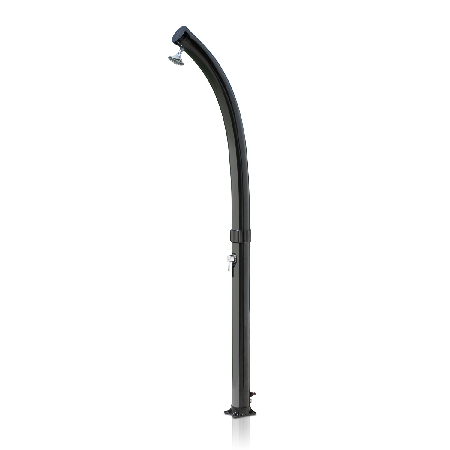 Thumbnail - Gre Solardusche Gebogen aus PVC 22 l Schwarz