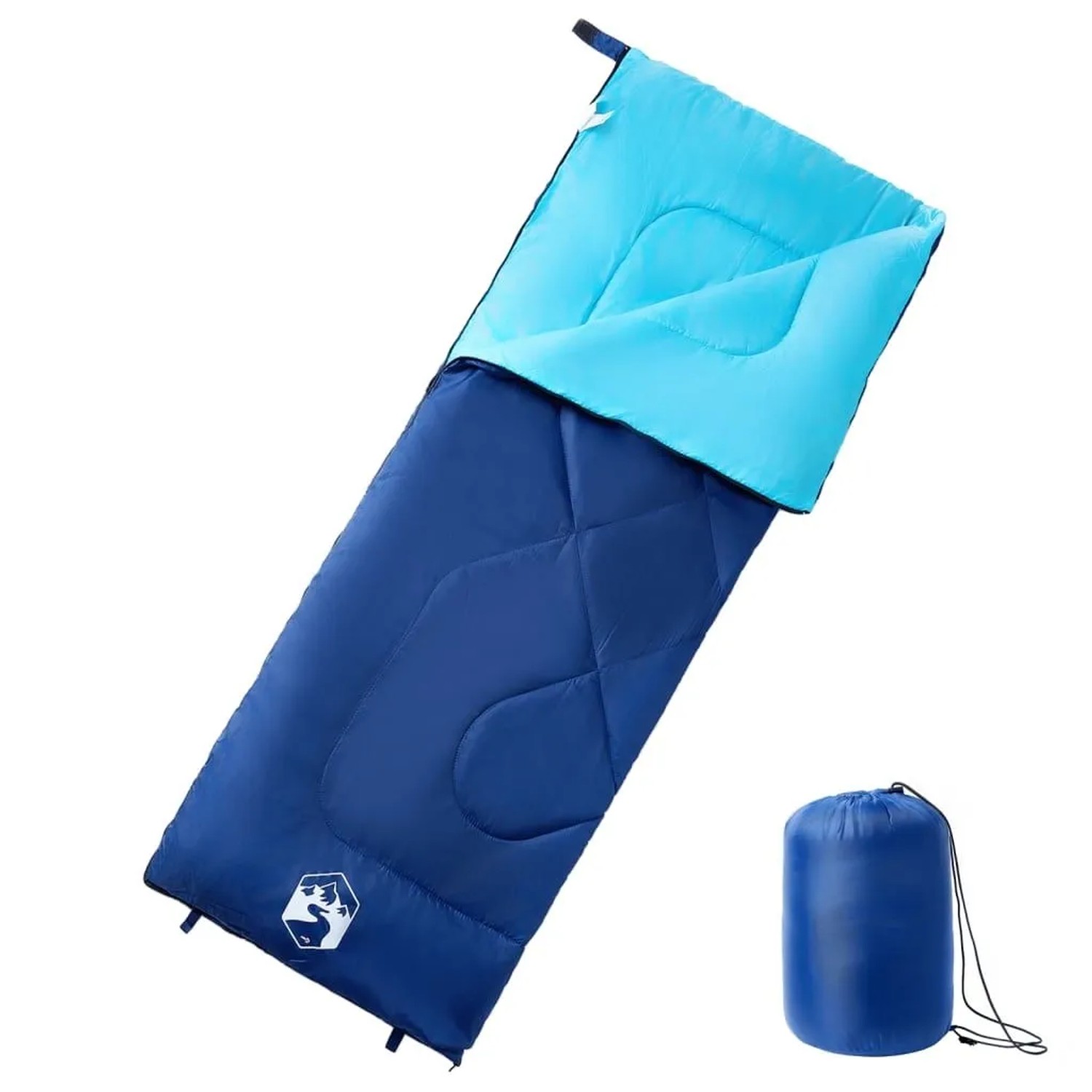 vidaXL Schlafsack für Erwachsene Camping 3 Jahreszeiten 94459