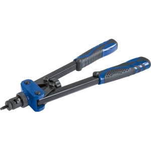 LUX 2-Hand-Nietmutternzange Comfort, Zange mit ergonomischen Griffen und Aufnahmen für M3-M6.