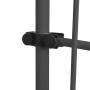 vidaXL Einziehbare Markise Handbetrieben mit LED 100 cm Blau und Weiß 145841_6