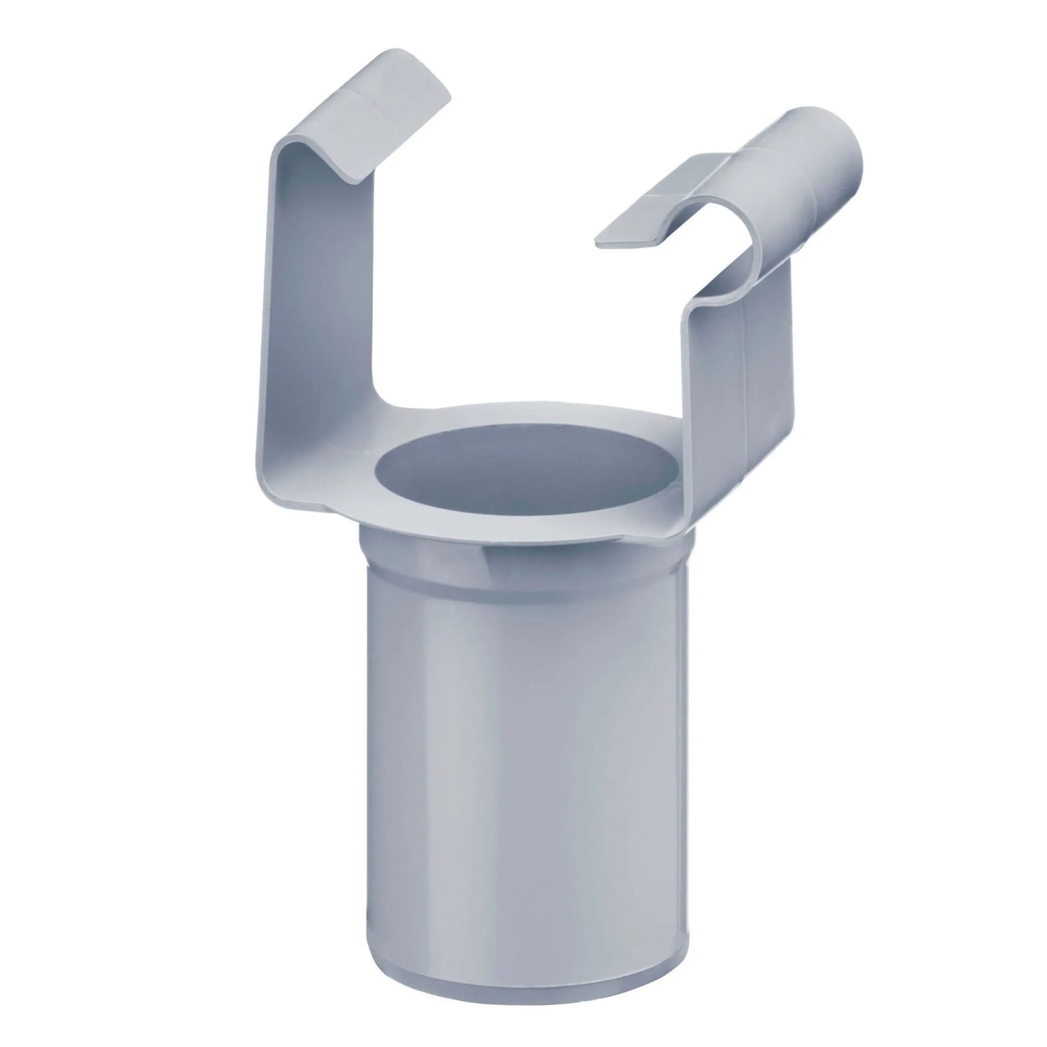 Inefa Einhangstutzen PVC NW 115/DN 85 Kastenrinne Grau Dachentwässerung