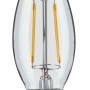 Paulmann LED-Kerze Filament, klar, 2W, 3000K, dimmbar für Plug & Shine Außenbeleuchtung.