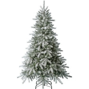 Kunsttanne Haholmen, 180 cm, mit Kunstschnee. Künstlicher Weihnachtsbaum für eine festliche Stimmung.