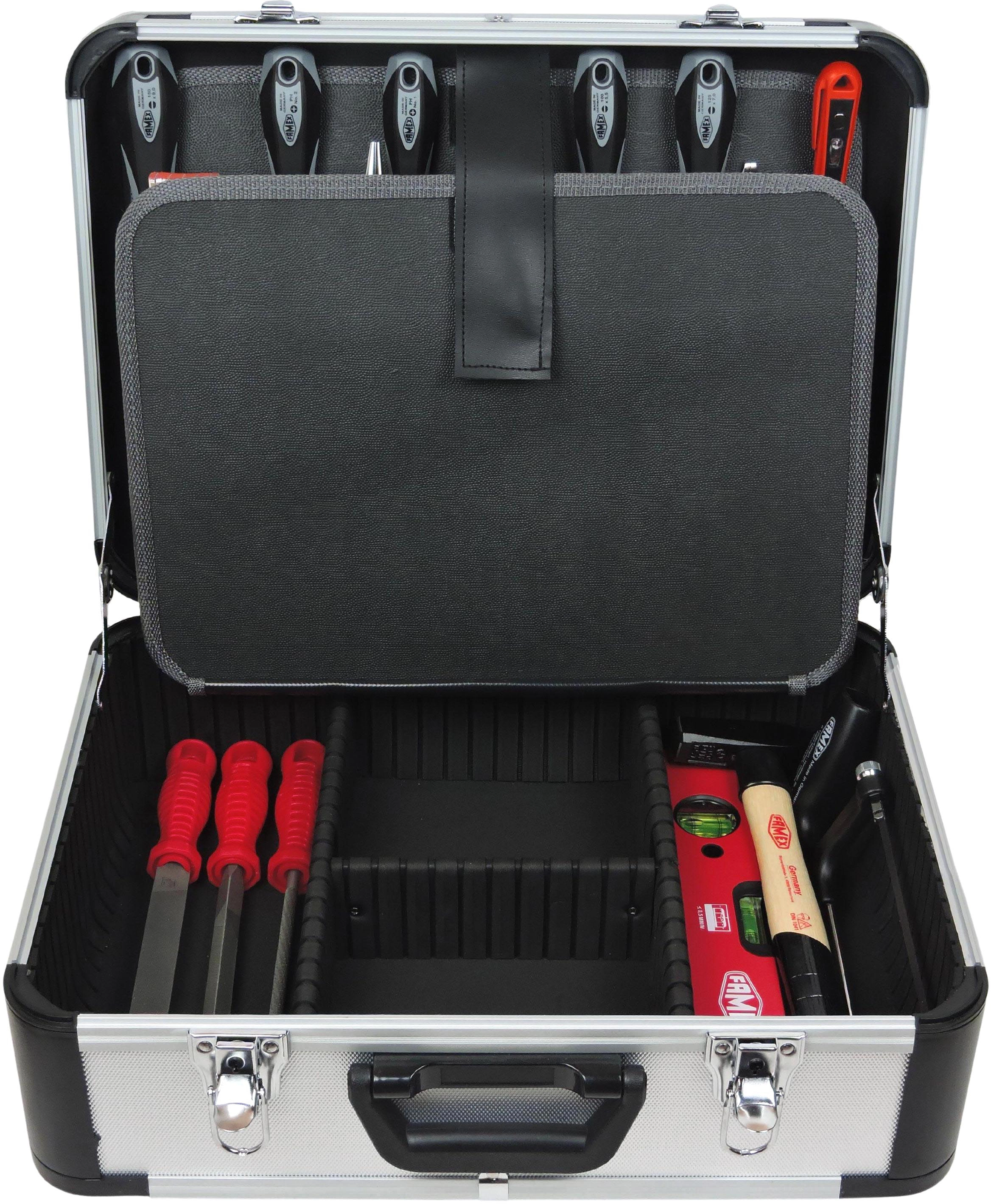 OBI 429-88 bei kaufen Werkzeug Famex Alu gefüllt mit Werkzeugkoffer