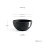 Dunkelgraue Ecopots Pflanzschale Brussels, 35 cm breit und 16,5 cm hoch.
