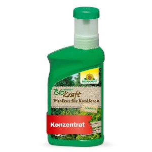 Neudorff BioKraft Vitalkur für Koniferen, 300ml Flasche, Pflanzenstärkungsmittel.