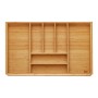 SOTECH ORGA-BOX 3 Bambus Besteckeinsatz Für 80er Schublade 473x697x56 mm mit 7 Fächer Für Nobilia Küchen Ab August 2012