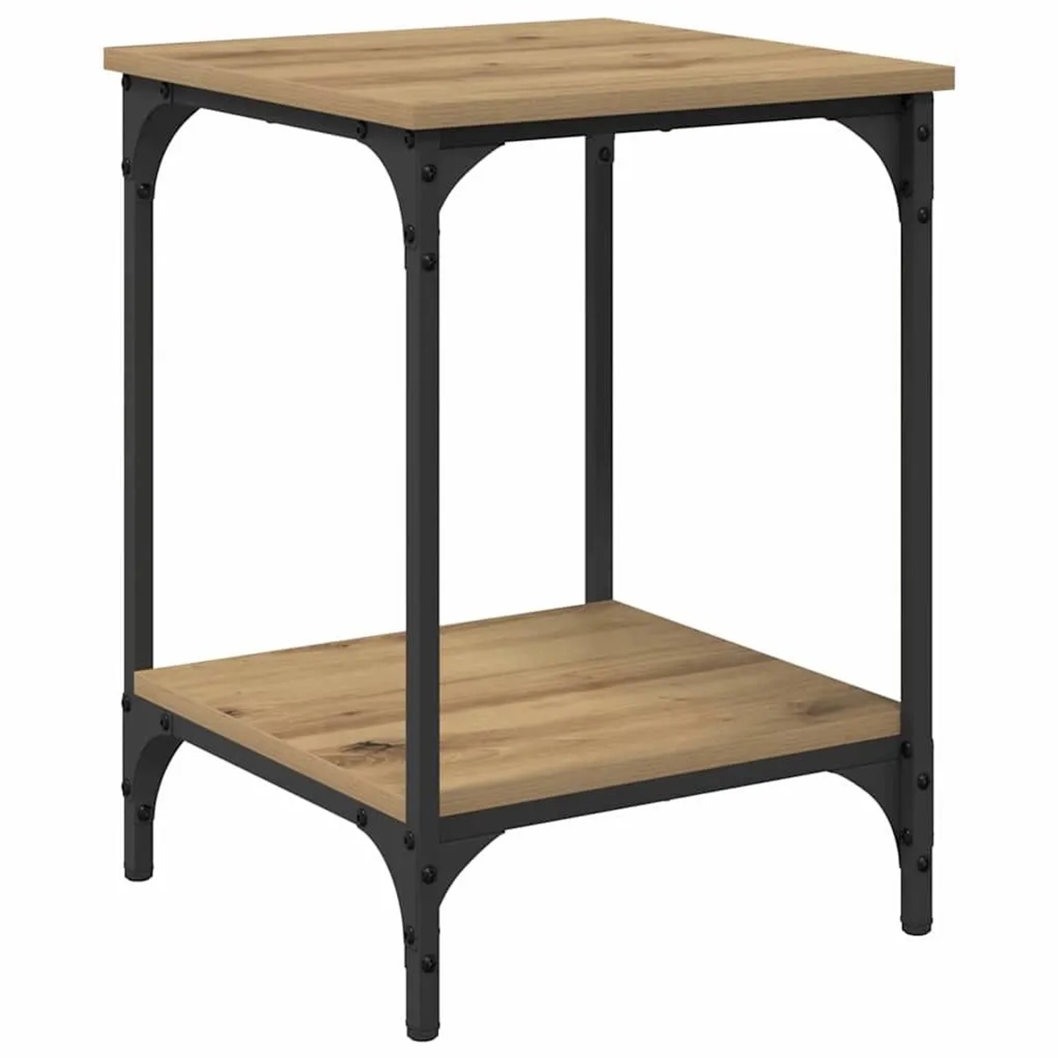 vidaXL Couchtisch Artisan-Eiche 40 x 40 x 55 cm Holzwerkstoff 881897