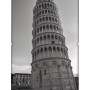 Rahmenloser Bilderrahmen 13x18 cm mit Foto des schiefen Turms von Pisa.