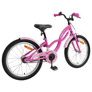 vidaXL Kinderfahrrad 20 Zoll für 6-11 Jahre Alt Dunkelrosa 42009671