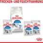 Royal Canin Indoor Sterilised Nass- und Trockenfutter für Wohnungskatzen.