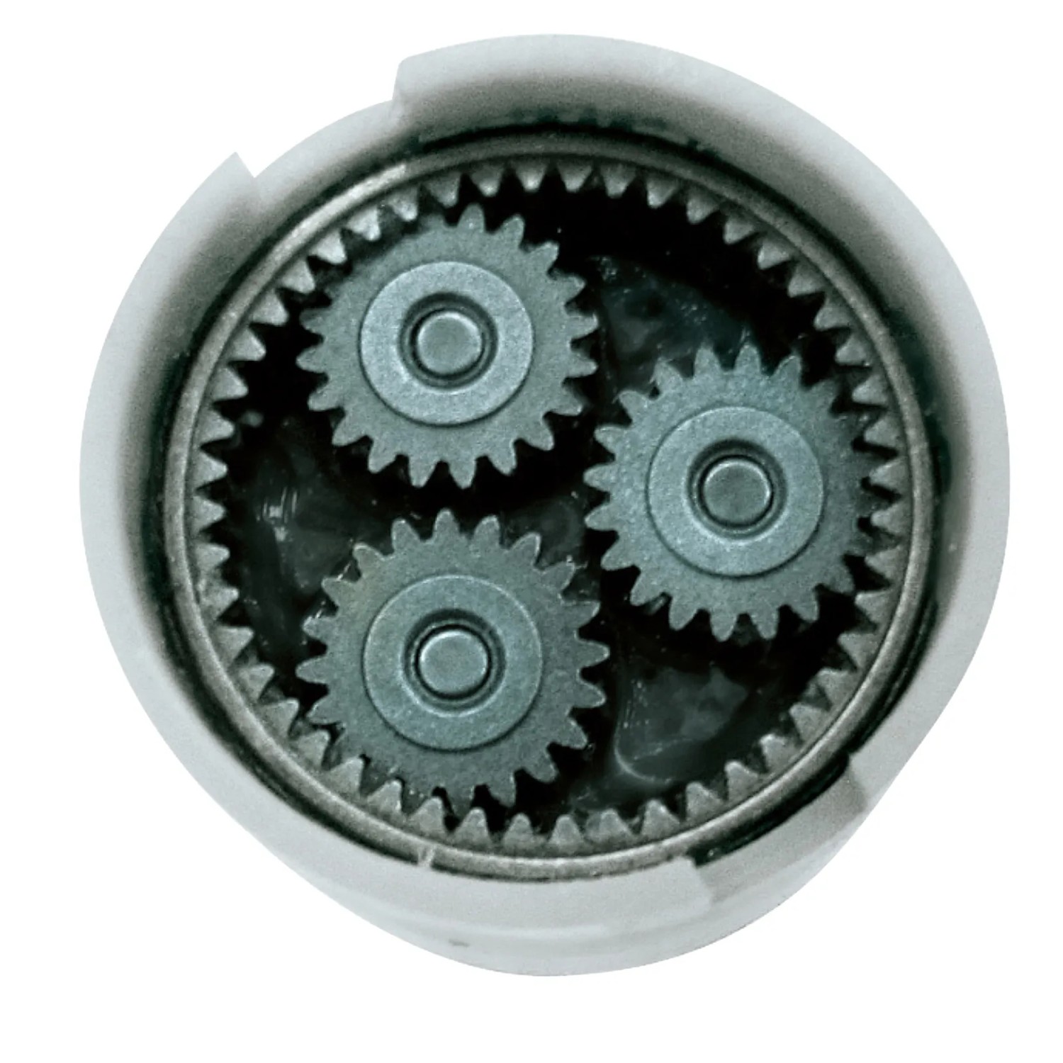 Detailaufnahme des Getriebes vom Einhell Akku-Schlagbohrschrauber TE-CD 18/40 Li-i +64.