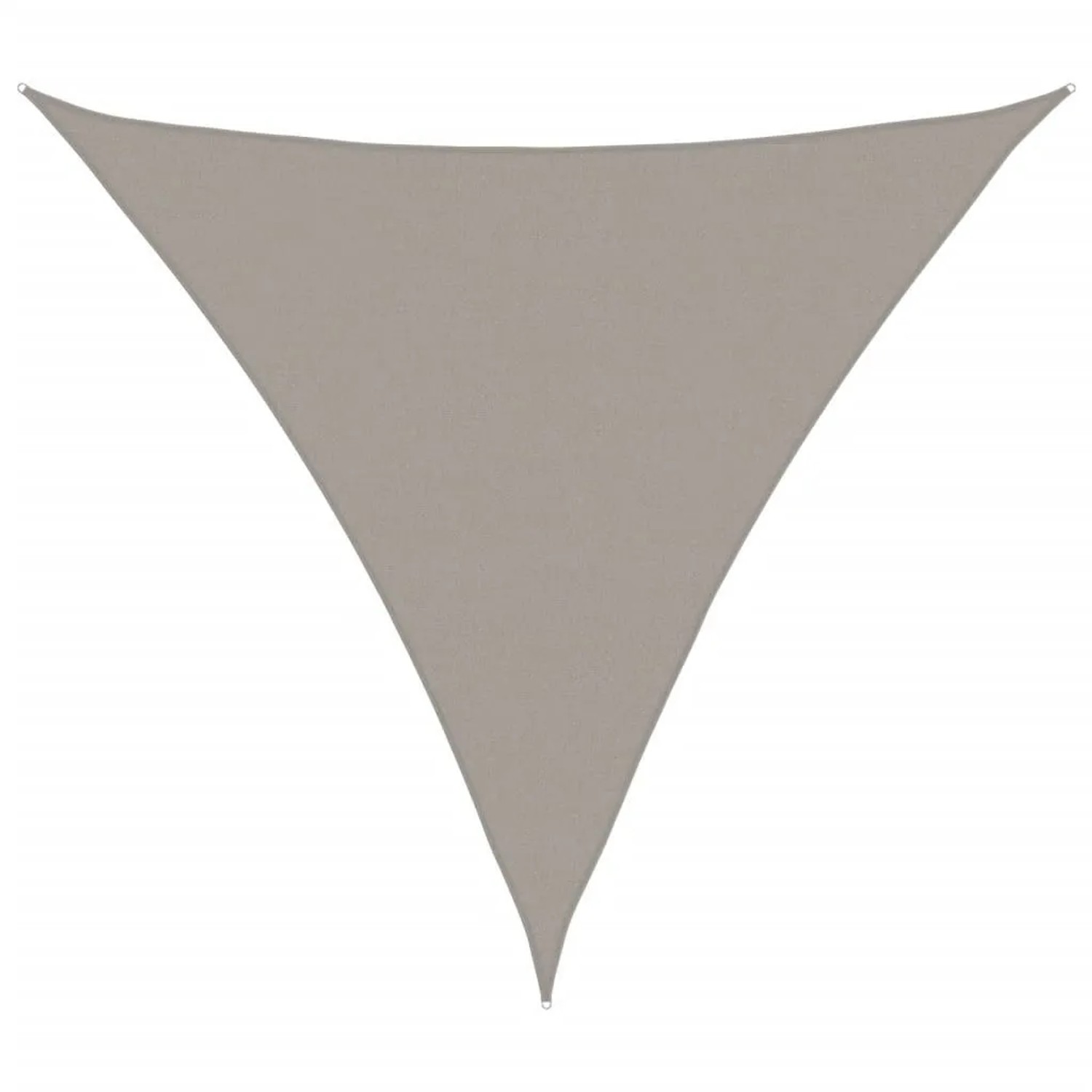 Furnicato Sonnensegel 160 G M² Dreieckig Hellgrau 5x5x5 M Hdpe