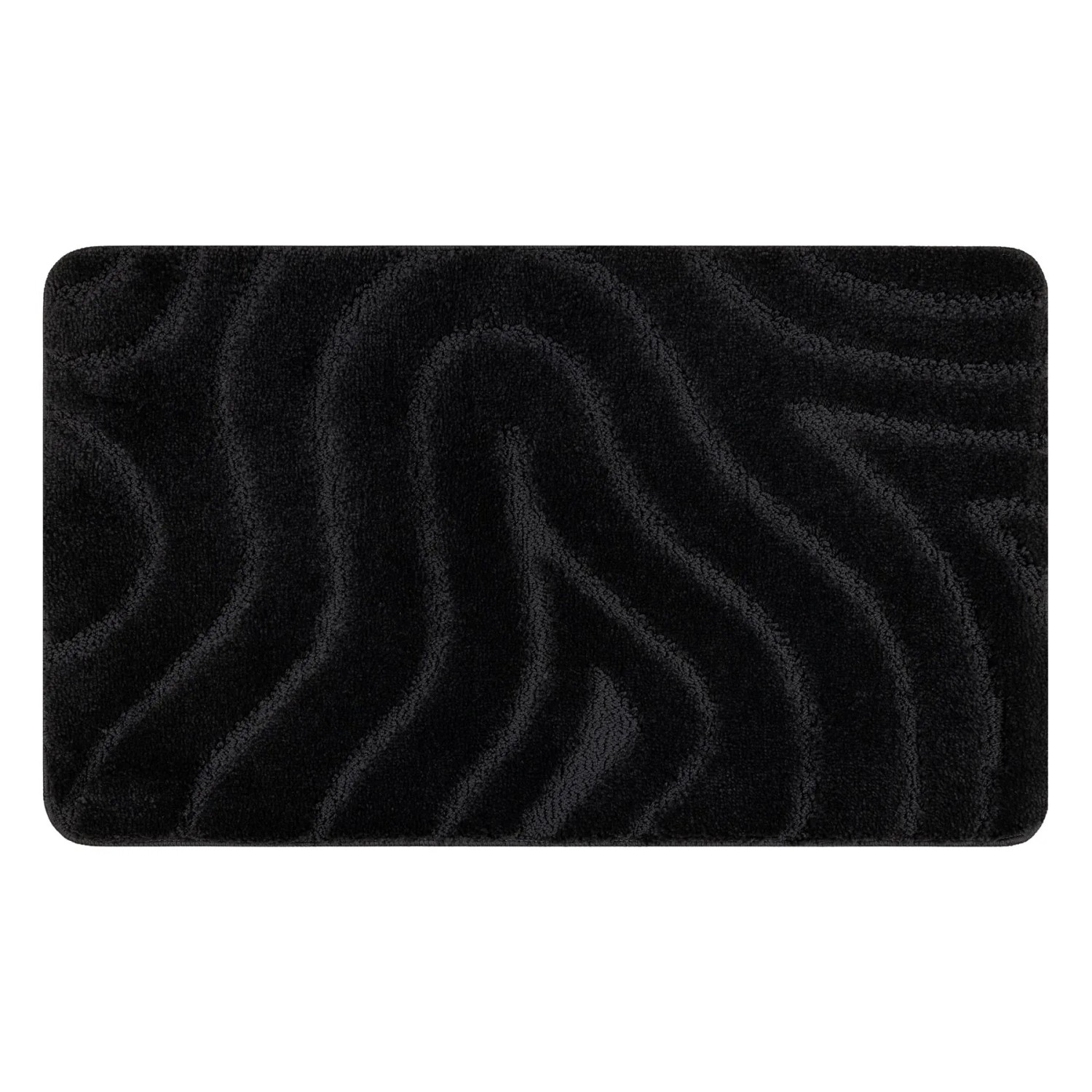 RugsX Teppich Lazienka VG19192 Schwarz 50cm 80cm