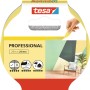 Tesa Malerband Professional, 25 m x 25 mm, für präzise Farbkanten beim Malen.