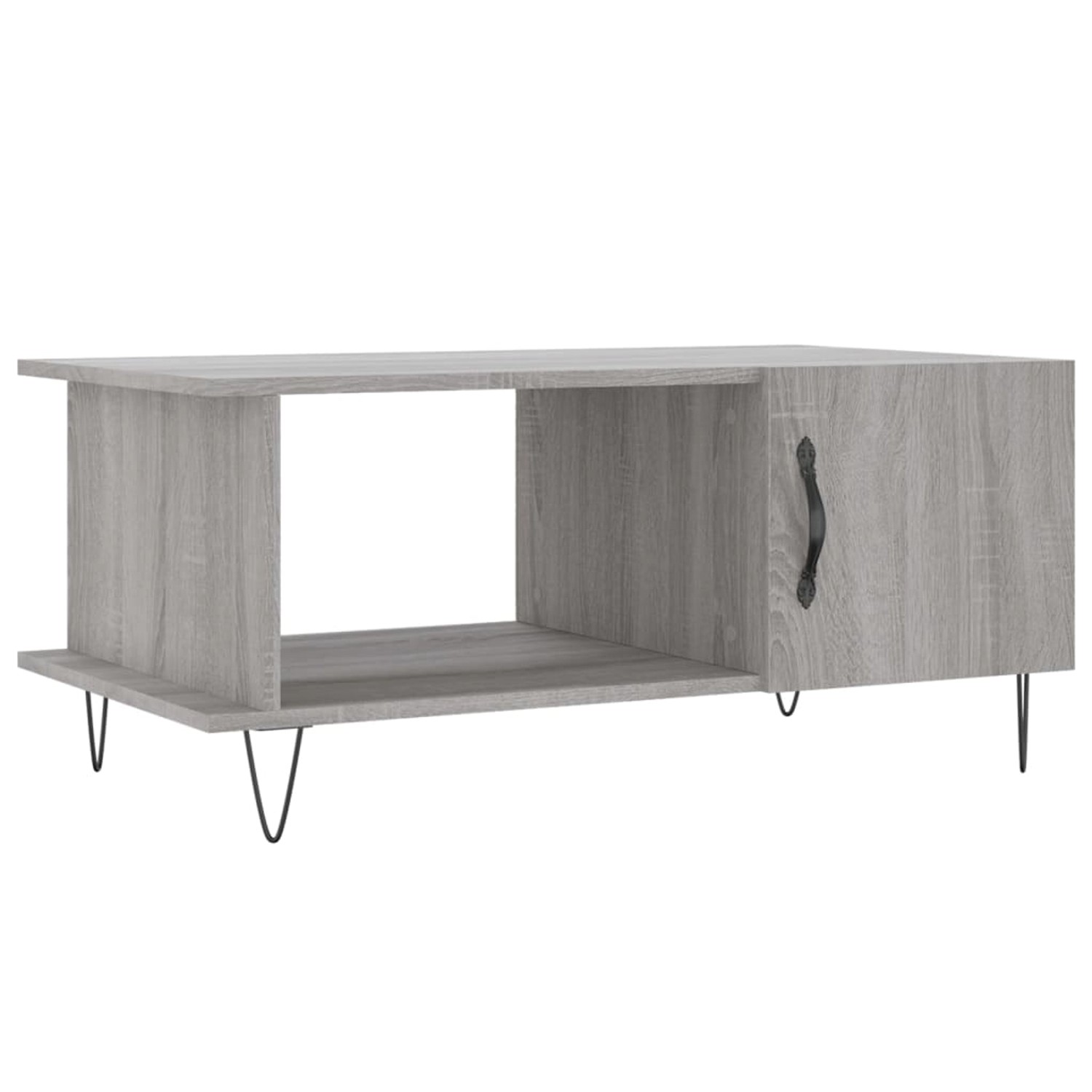 vidaXL Couchtisch Grau Sonoma 90x50x40 cm Holzwerkstoff Modell 3 günstig online kaufen