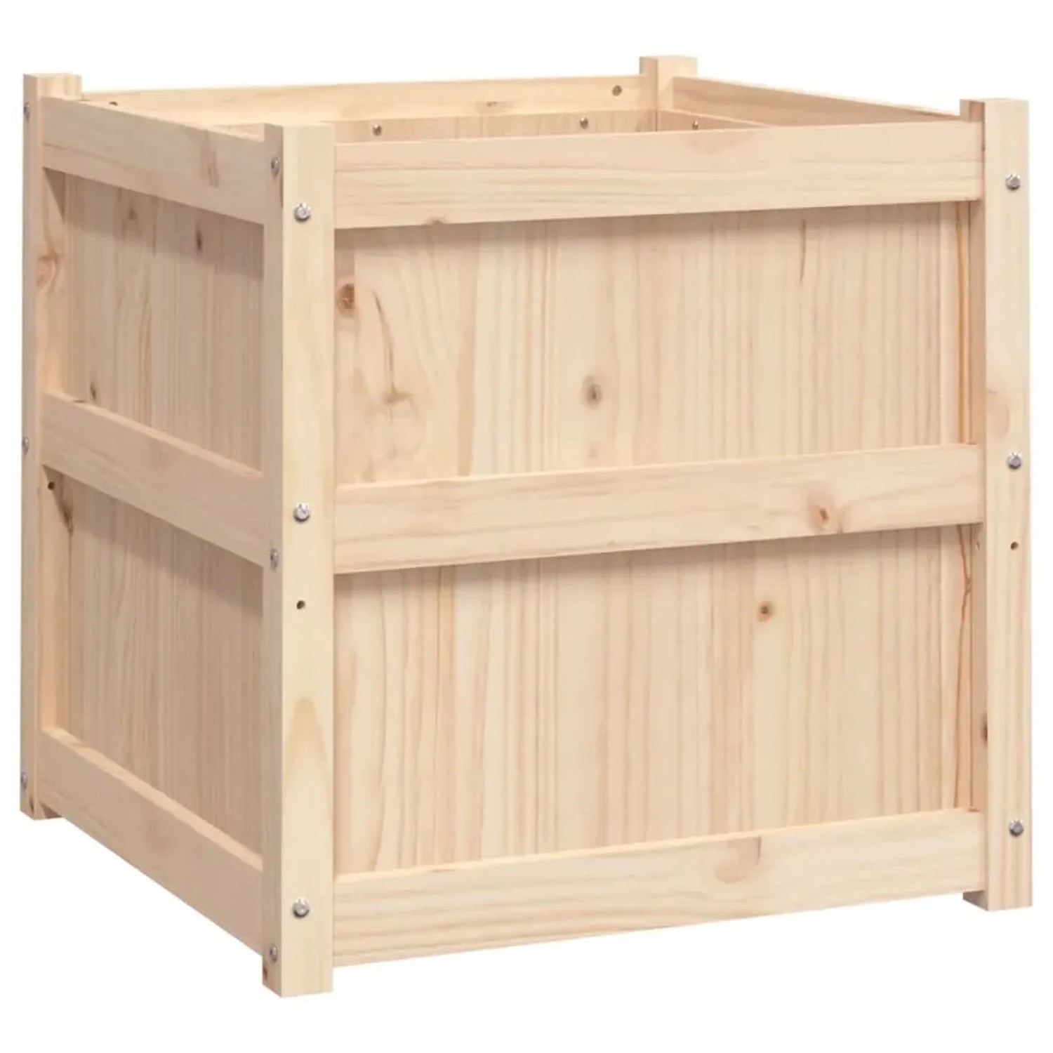 vidaXL Pflanzkasten 60 x 60 x 60 cm Holz Kiefer kaufen bei OBI
