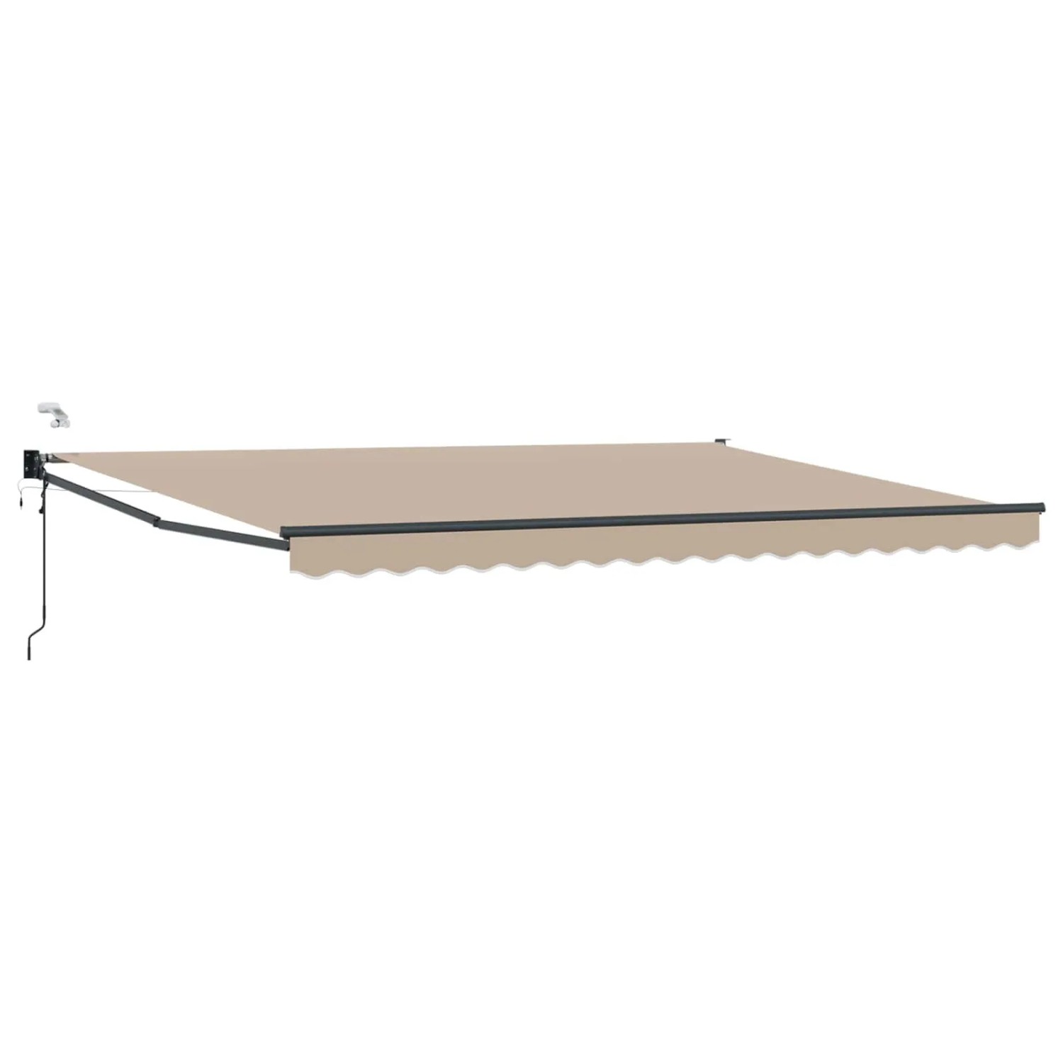 vidaXL Elektrische Ausziehbare Markise Beige 4 x 3 m 3419810