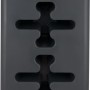 ARVES Regentonne Barletta, 280 l, Anthrazit, Detailansicht der Struktur.